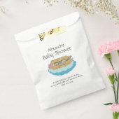 Genderneutraal Schattige Baby shower Ark Bedankzakje (Gezegeld)