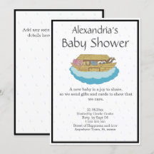 Genderneutraal Schattige Baby shower Ark