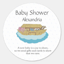 Genderneutraal Schattige Baby shower Ark