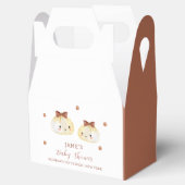 genderneutraal Schattige Baby shower Bedankdoosjes (Geopend)
