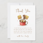 Genderneutraal S'more Fun Herfst Baby shower Bedankkaart (Voorkant)