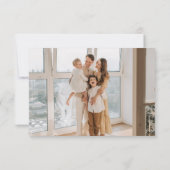 Genderneutraal  speelgoed Baby shower Bedankkaart (Achterkant)