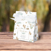 Genderneutraal  speelgoed Baby shower Dank u wel Bedankdoosjes