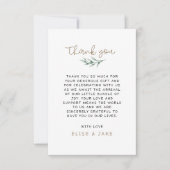 Genderneutraal  speelgoed Baby shower Dank u wel Bedankkaart (Voorkant)