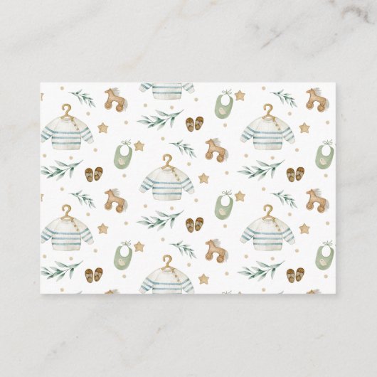 Genderneutraal  speelgoed informatiekaartje (Achterkant)