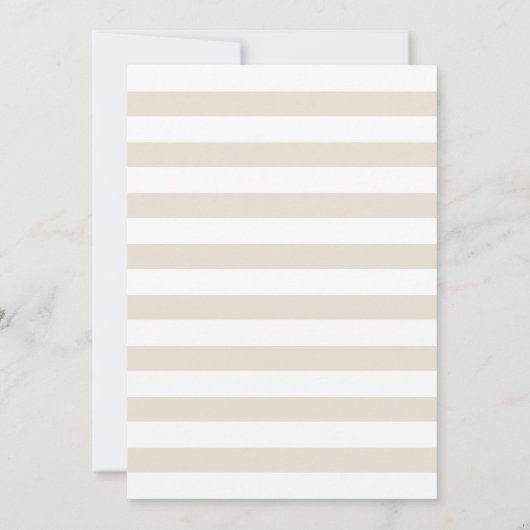 Genderneutraal Teddy Bear Moon Stars Baby shower Kaart (Achterkant)