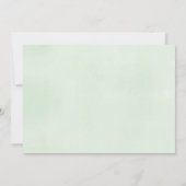 Genderneutraal tropisch anananas baby shower kaart (Achterkant)