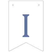 Genderneutraal verjaardagsfeestje van kind met vla vlaggetjes (Derde vlag)