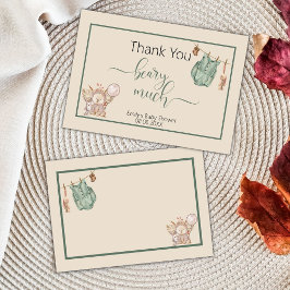 Genderneutraal We kunnen bijna wachten Dank je kaa Bedankkaart