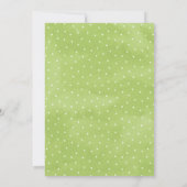 Genderneutraal Woodland Fox Baby shower Uitnodigin Kaart (Achterkant)