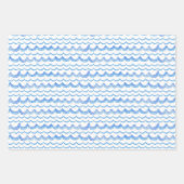 Genderneutrale 1e reis rond de zondag inpakpapier vel (Voorkant)