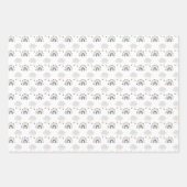 Genderneutrale Baby Inpakpapier Vel (Voorkant)