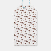 Genderneutrale Baby is het Baby shower van het kof Cadeaulabel (Achterkant)