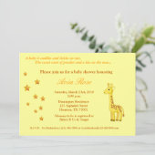 Genderneutrale Baby shower Kaart (Staand voorkant)