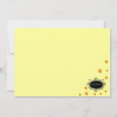 Genderneutrale Baby shower Kaart (Achterkant)