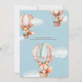 Genderneutrale Baby shower uitnodiging (Achterkant)