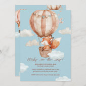 Genderneutrale Baby shower uitnodiging (Voorkant / Achterkant)