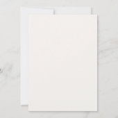 Genderneutrale Baby showers kleding Kaart (Achterkant)