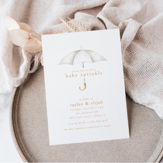 Genderneutrale Baby sprinkelviering | Douche Kaart