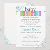 Genderneutrale Baby sprinkhaanuitvindingen Kaart (Voorkant / Achterkant)