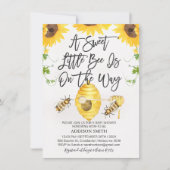 Genderneutrale bij thema Baby shower uitnodiging (Voorkant)