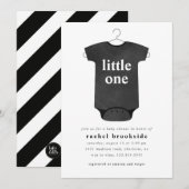 Genderneutrale Bodysuit Baby shower (Voorkant / Achterkant)
