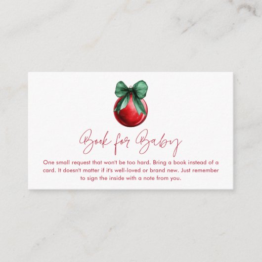 Genderneutrale boeken voor Baby Informatiekaartje (Voorkant)