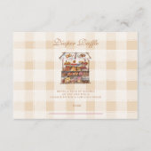 Genderneutrale boerenmarkt Diapper Raffle Informatiekaartje (Voorkant)