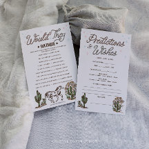 Genderneutrale dubbelzijdige Baby shower games