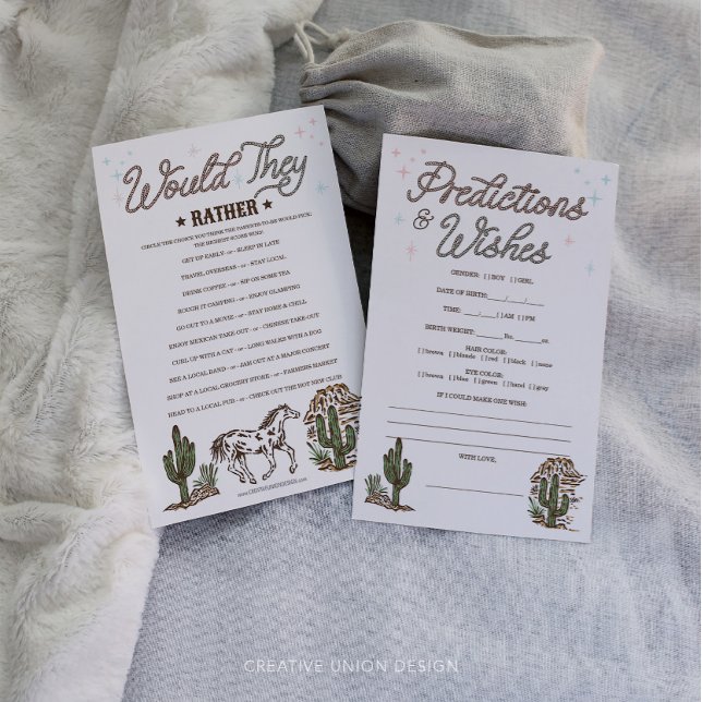 Genderneutrale dubbelzijdige Baby shower games (Creator heeft geüpload)