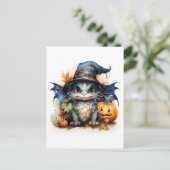 Genderneutrale gepersonaliseerde Waterverf Baby Dr Briefkaart (Staand voorkant)