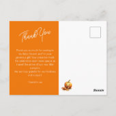 Genderneutrale gepersonaliseerde Waterverf Baby Dr Briefkaart (Achterkant)