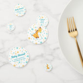Genderneutrale Giraffe en sterretjes Baby shower Confetti (Groep)