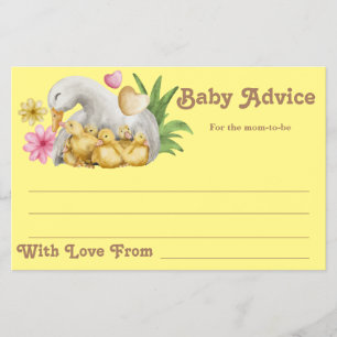 Genderneutrale mama- en Baby-klare woorden van adv Flyer