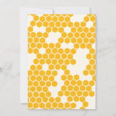 Genderneutrale mama naar bijen Baby shower Kaart (Achterkant)