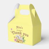 Genderneutrale mammie en Baby klauw Dank u wel Bedankdoosjes (Achterkant)