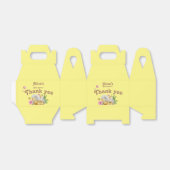 Genderneutrale mammie en Baby klauw Dank u wel Bedankdoosjes (Uitgevouwen)