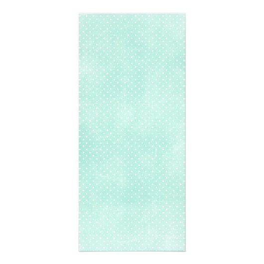 Genderneutrale mint wil Baby shower gamen Reclamekaart (Achterkant)