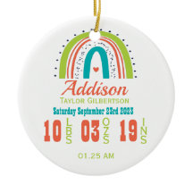 Genderneutrale regenboog Newborn Stats