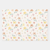 Genderneutrale stollingsbuien inpakpapier vel (Voorkant 2)