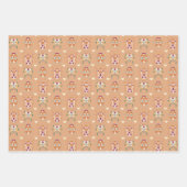 Genderneutrale stollingsbuien inpakpapier vel (Voorkant)