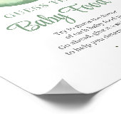 Genderneutrale teddybeer Guess Het spel van Baby F Poster (Hoek)