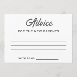 Genderneutrale wolk negen Baby shower teddybeer Advieskaart