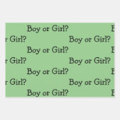 Genderneutraliteit/genderneutraliteit Inpakpapier Vel (Voorkant 3)