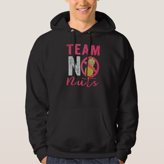 Genderonderzoek team nr. Nuts Boy 3 Hoodie (Voorkant)