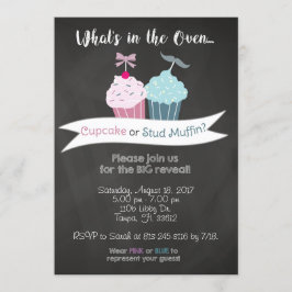 Genderonderzoek Uitnodiging (Cupcake of Stud Muffi
