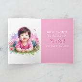 genderonthulling | Aziatische baby meisje binnen Kaart (Binnen)