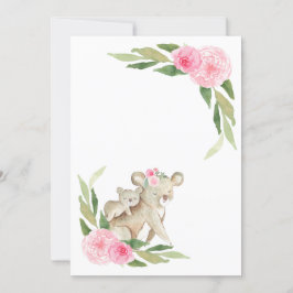 Genderonthulling / Blank Pastel Aankondiging