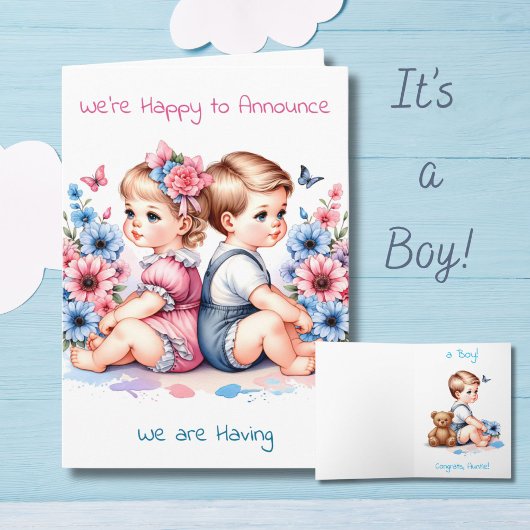 Genderonthulling voor een tante | We hebben een jo Kaart