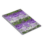 Genderqueer Dragon Damask - Genderqueer Pride Flag Notitieboek (Rechterzijde)